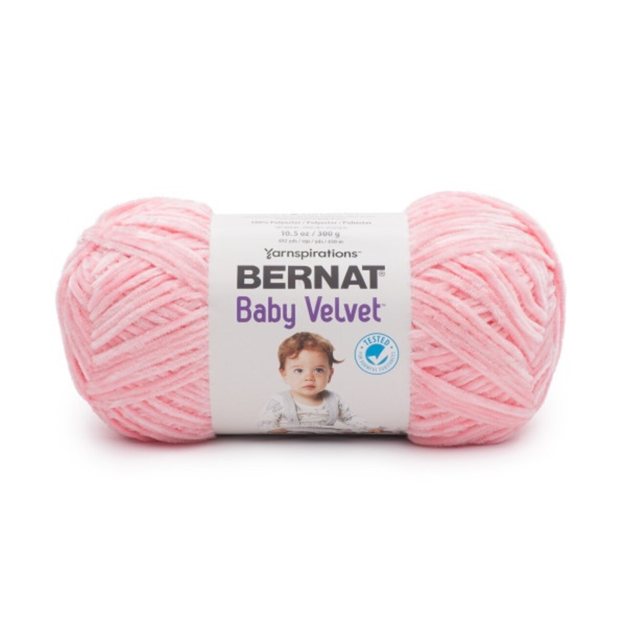 Bernat Baby Velvet Big Ball Yarn Ever After Pink